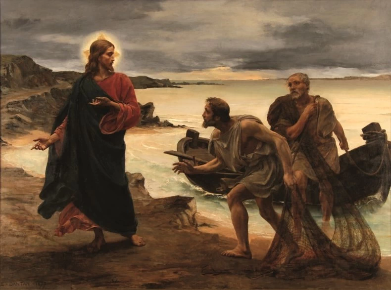 La vocazione degli apostoli Pietro e Andrea - Saint, Cloud, museo Avelines